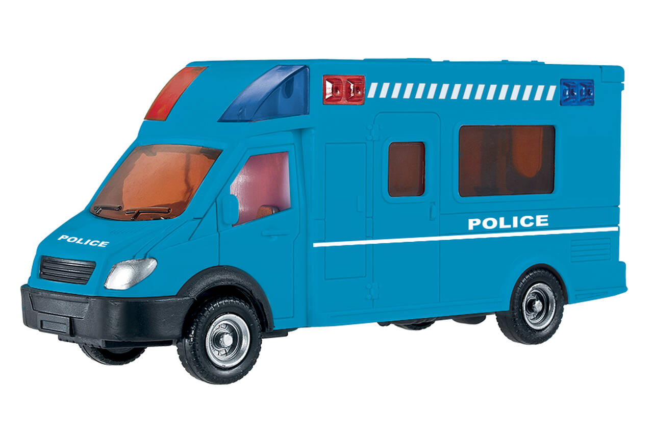 38461 Globo  - Furgone a frizione - Polizia, Ambulanza, Pompieri