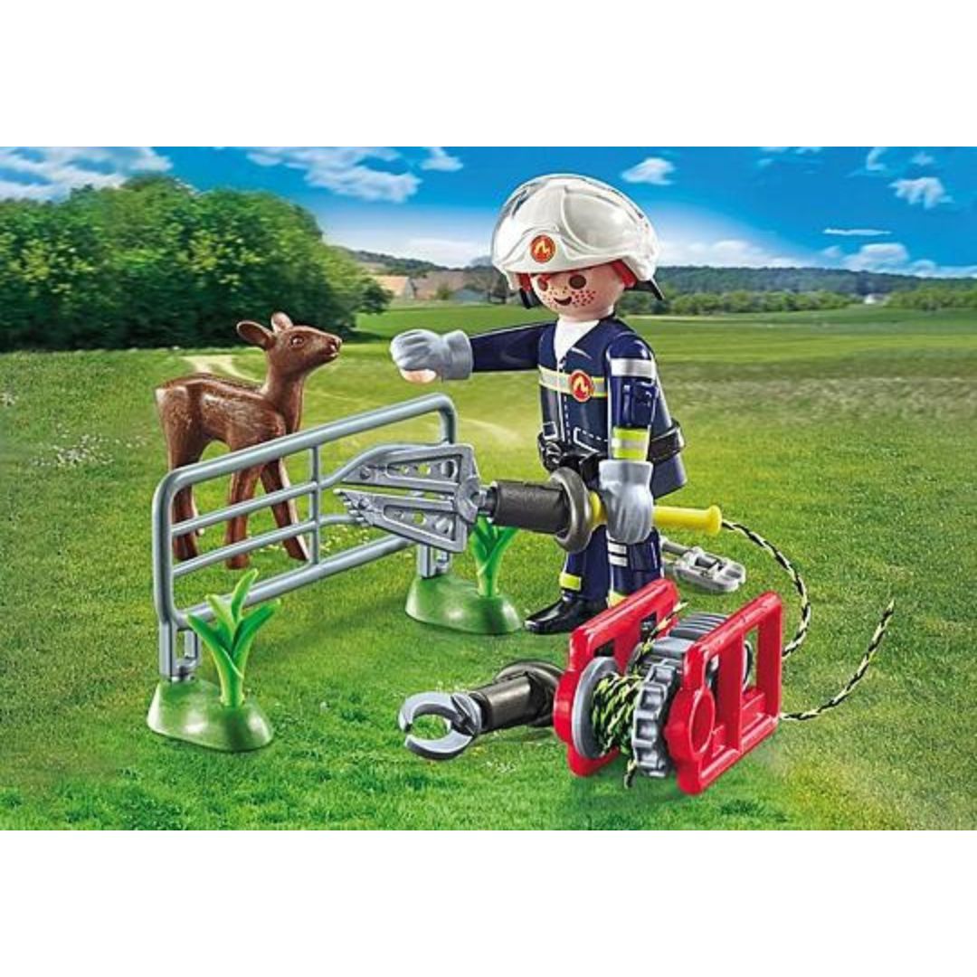 71467 Playmobil Fire Rescue - Pompieri in azione