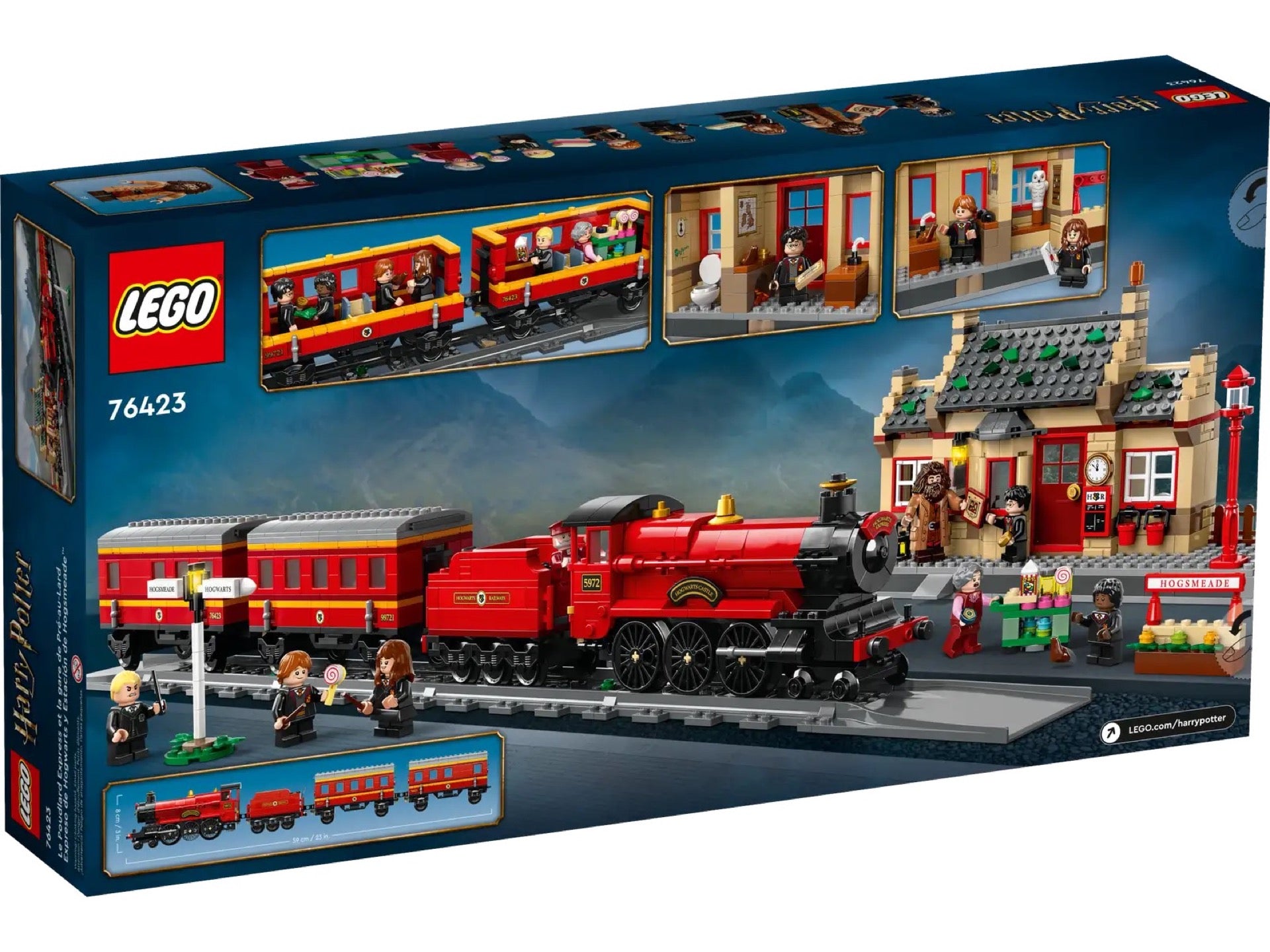 76423 LEGO Harry Potter - Espresso per Hogwarts™ e Stazione di Hogsmeade