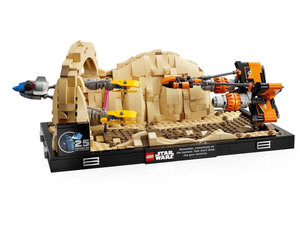75380 LEGO Star Wars - Diorama Gara degli sgusci su Mos Espa