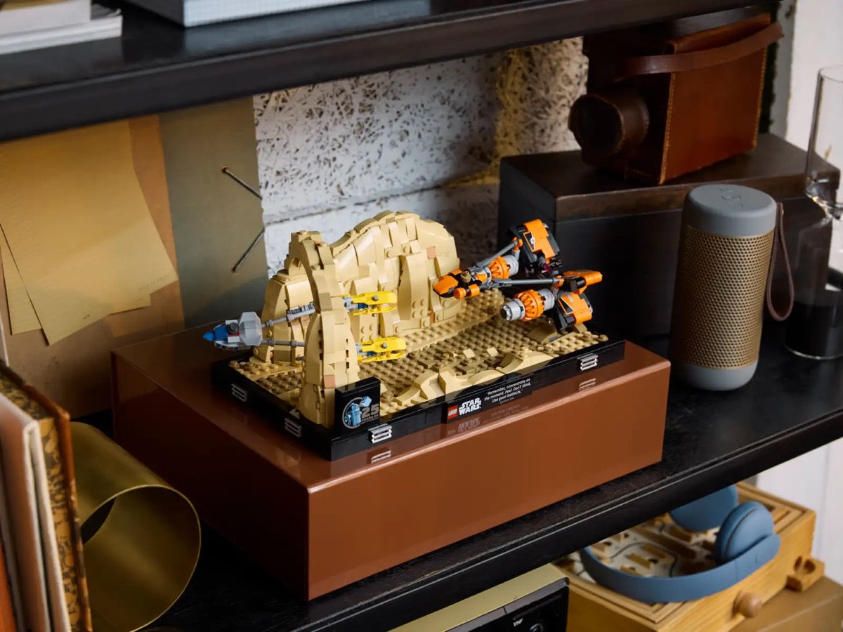 75380 LEGO Star Wars - Diorama Gara degli sgusci su Mos Espa