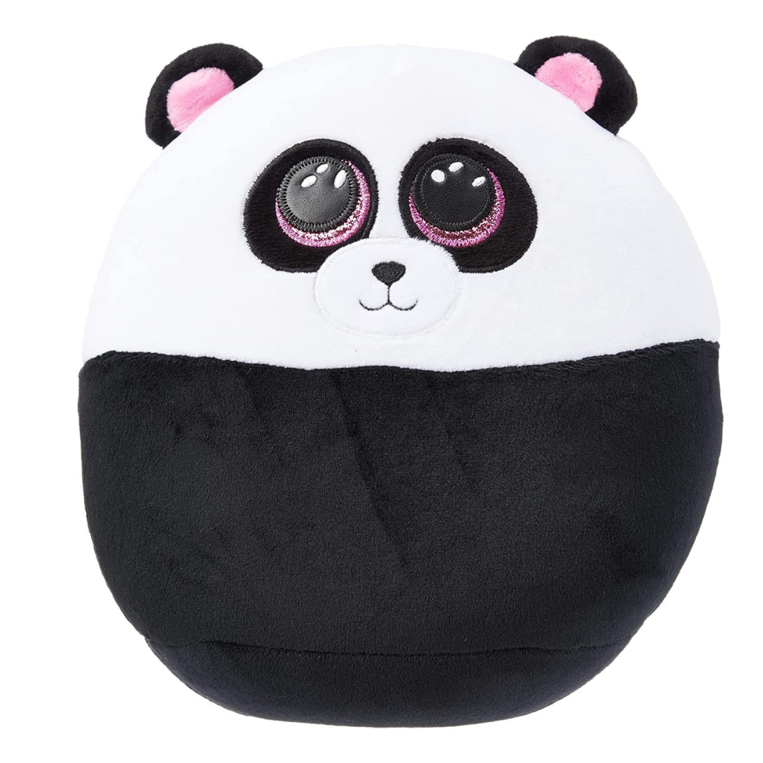 T39292 Ty - Squish a Boos - Cuscino peluche Panda - Bamboo 22 cm