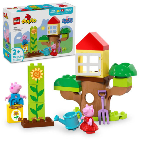 10431 LEGO Duplo - Il giardino e la casa sull albero di Peppa Pig