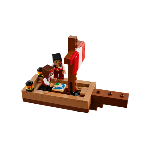 21259 LEGO Minecraft - Il viaggio del galeone dei pirati
