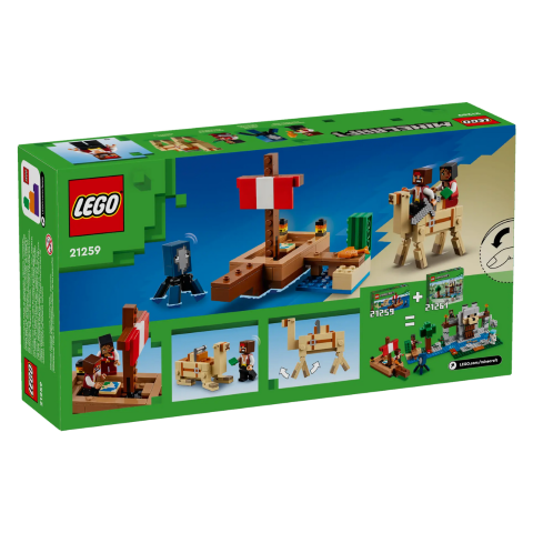 21259 LEGO Minecraft - Il viaggio del galeone dei pirati