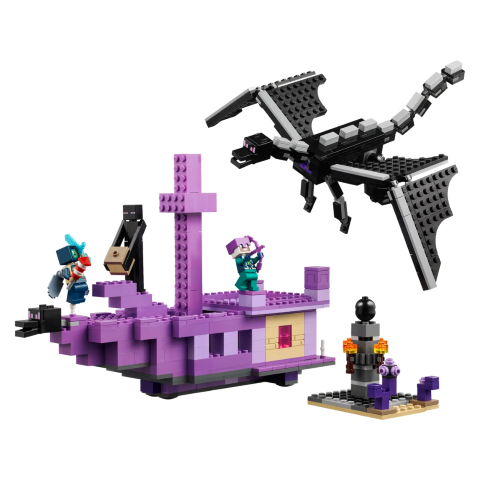 21264 LEGO Minecraft - L'Enderdrago e la Nave dell'End