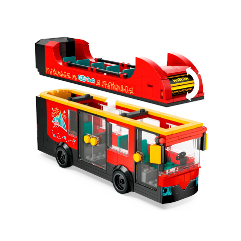 60407 LEGO City - Autobus turistico rosso a due piani