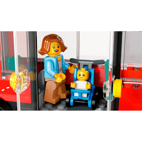 60407 LEGO City - Autobus turistico rosso a due piani