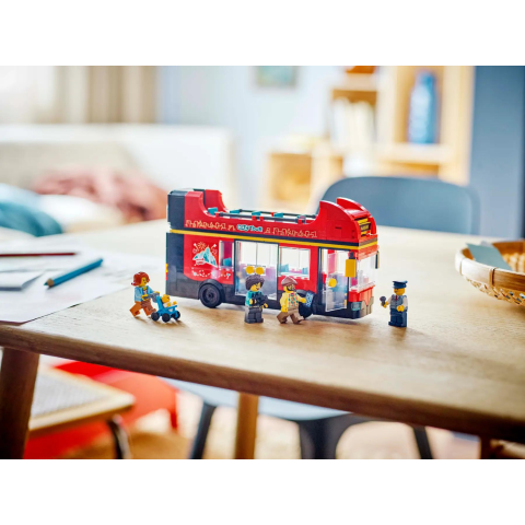 60407 LEGO City - Autobus turistico rosso a due piani