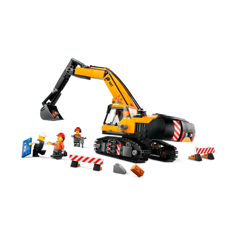 60420 LEGO City - Escavatore da cantiere giallo