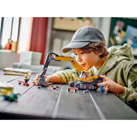 60420 LEGO City - Escavatore da cantiere giallo