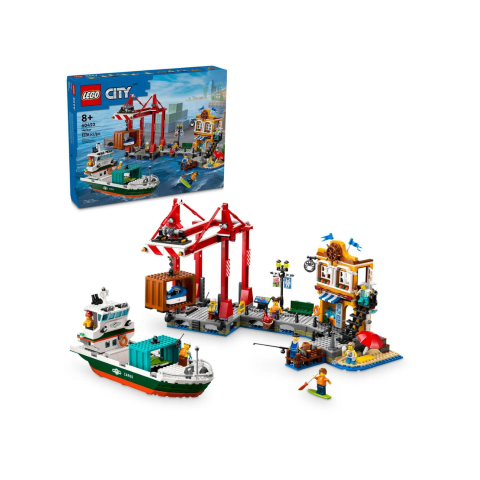 60422 LEGO City - Porto e nave merci
