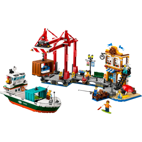 60422 LEGO City - Porto e nave merci