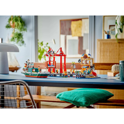 60422 LEGO City - Porto e nave merci