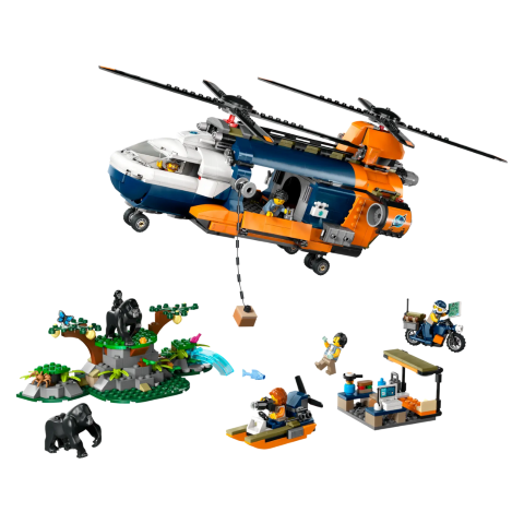 60437 LEGO City - Elicottero dell'Esploratore della giungla