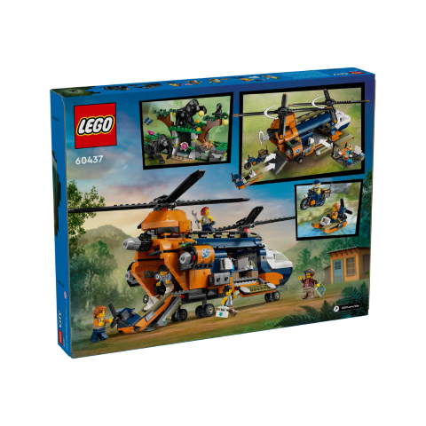 60437 LEGO City - Elicottero dell'Esploratore della giungla