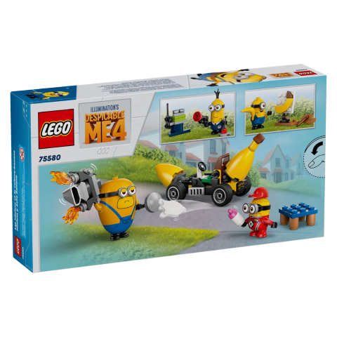 75580 LEGO  Cattivissimo me 4 - I Minions e l'auto banana