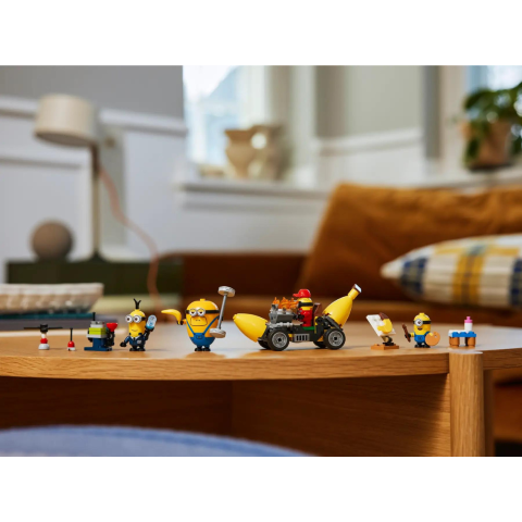 75580 LEGO  Cattivissimo me 4 - I Minions e l'auto banana