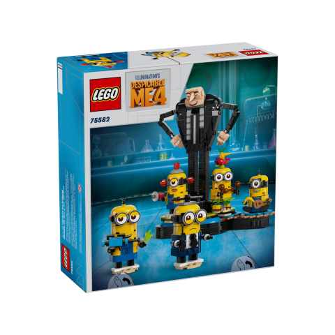 75582 LEGO Cattivissimo me 4 - Gru e Minions in mattoncini