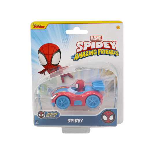 SP080101 Rei Toys Spidey & His Amazing Friends  Auto Spidey in Metallo