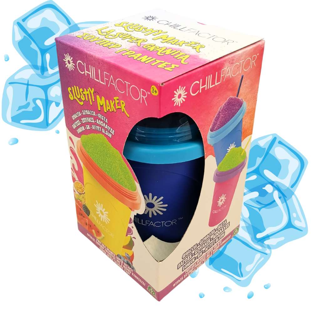CHL02000 ChillFactor - Slushy Maker Cup - Tazza per granite - Colore casuale