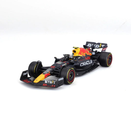 18-28026 Bburago Race - Red Bull F1 RB18, con casco - #11 Perez - 1:24