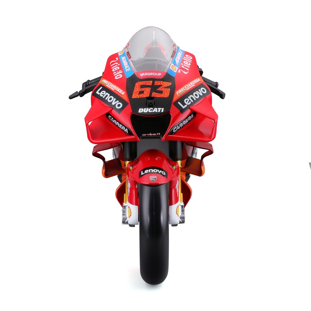 32229 Bburago Maisto -Ducati Desmosedici (GP 2022) #63 Bagnaia - 1:6