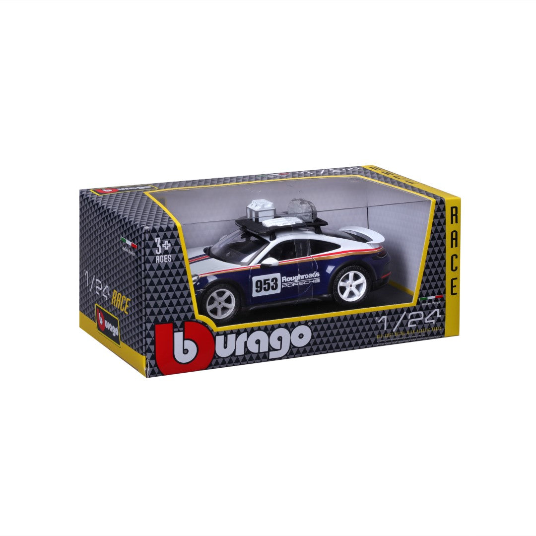 18-28029 Bburago Race - Porsche 911 Dakar - Scala 1:24