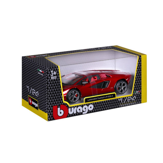 18-21102 Bburago - Lamborghini  Countach LPI 800-4, rossa - Scala 1:24