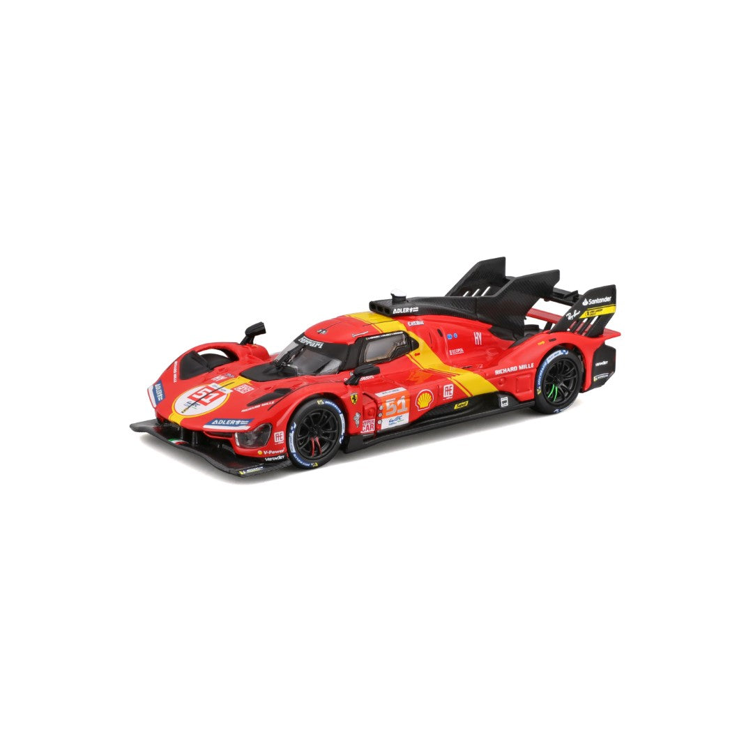 18-36312 Bburago Ferrari Racing -  Ferrari 499P (2023) #51 - 1:43