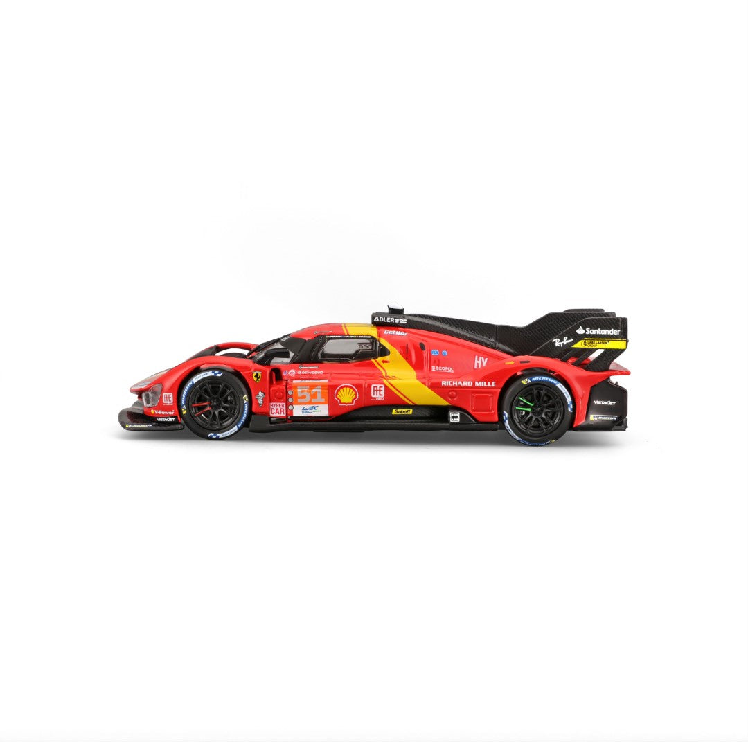 18-36312 Bburago Ferrari Racing -  Ferrari 499P (2023) #51 - 1:43