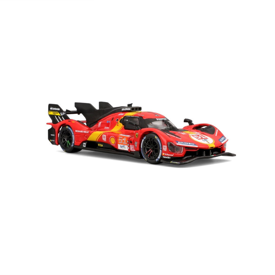 18-36312 Bburago Ferrari Racing -  Ferrari 499P (2023) #51 - 1:43