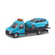 18-31401 Bburago Street Fire - Carro attrezzi + Renault Clio azzurra