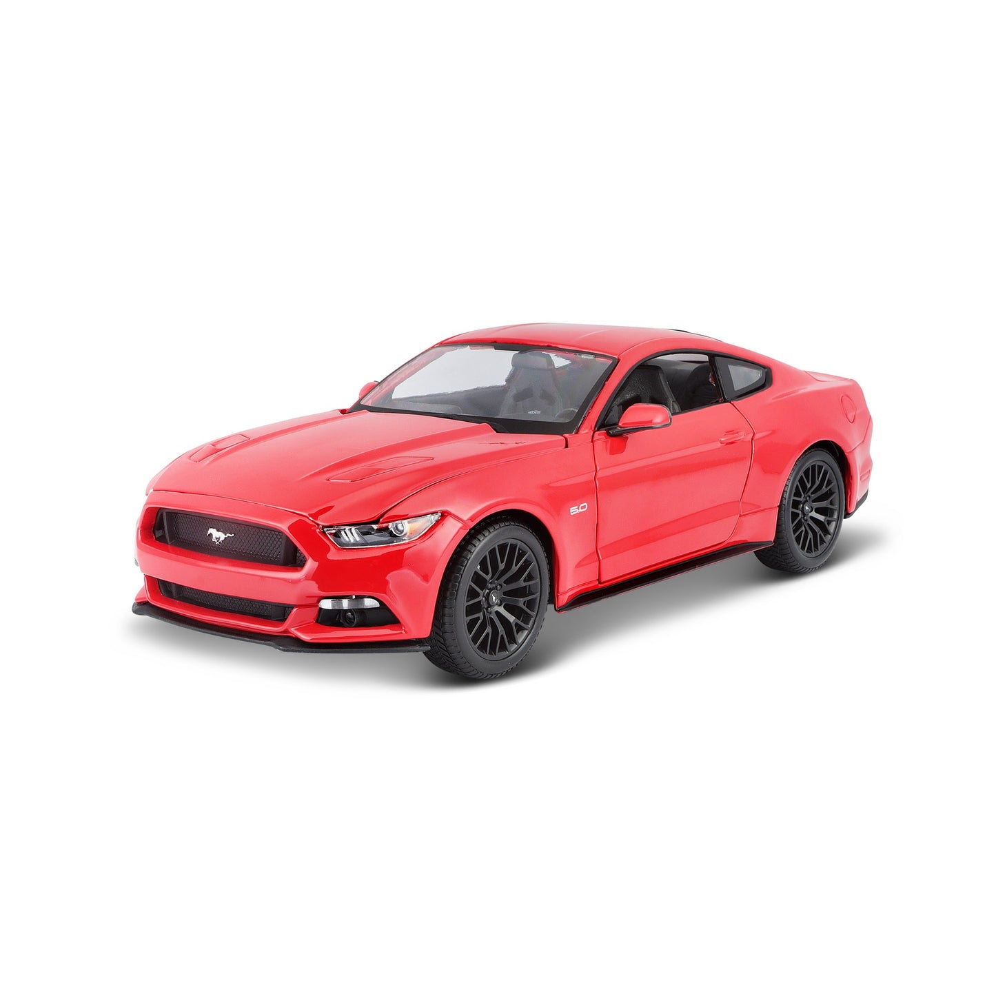 10-31197 RD Bburago Maisto - Ford Mustang (2015), rossa - Scala 1:18