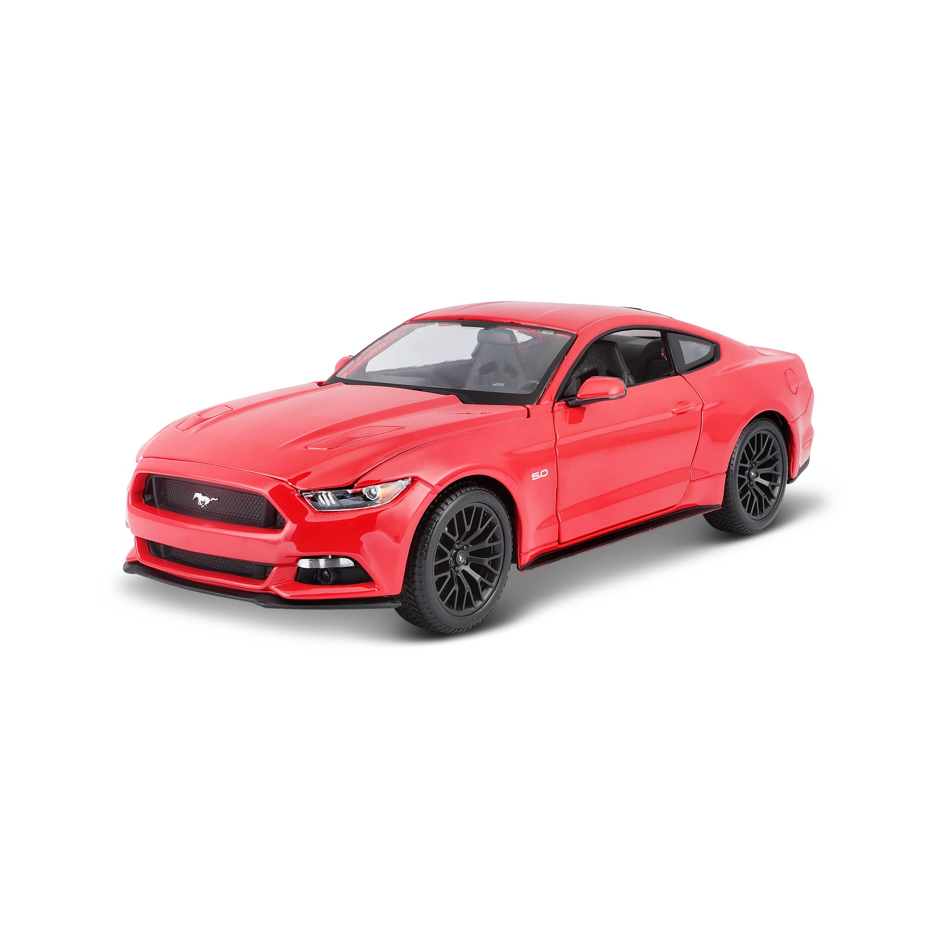 10-31197 RD Bburago Maisto - Ford Mustang (2015), rossa - Scala 1:18