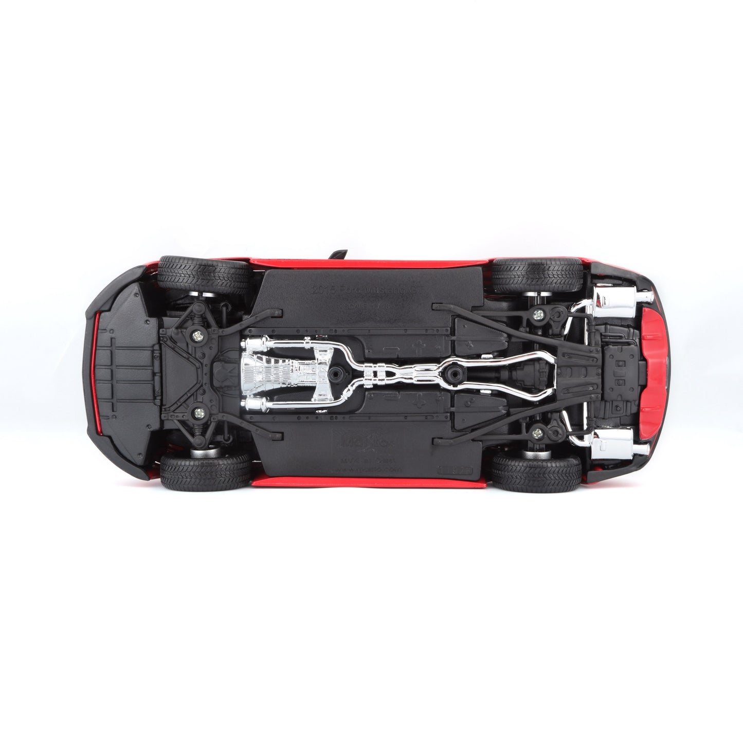 10-31197 RD Bburago Maisto - Ford Mustang (2015), rossa - Scala 1:18