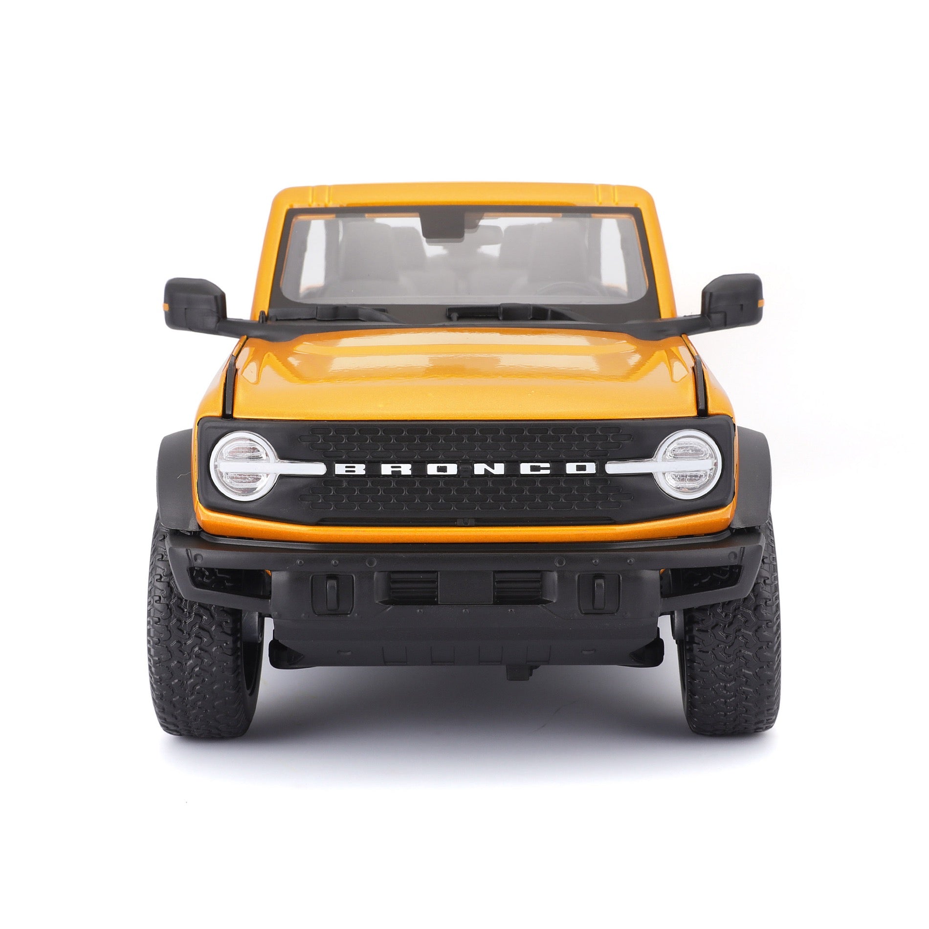31457 Bburago Maisto - Ford Bronco Badlands 2021 (no door), arancione