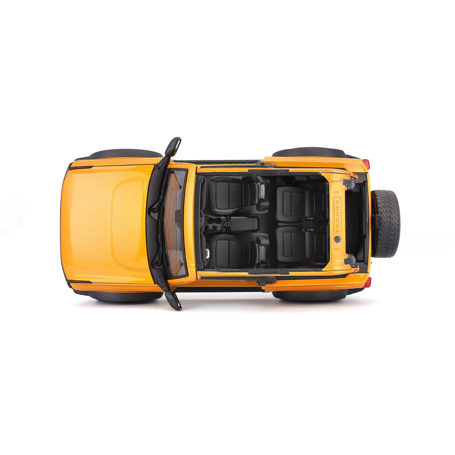 31457 Bburago Maisto - Ford Bronco Badlands 2021 (no door), arancione