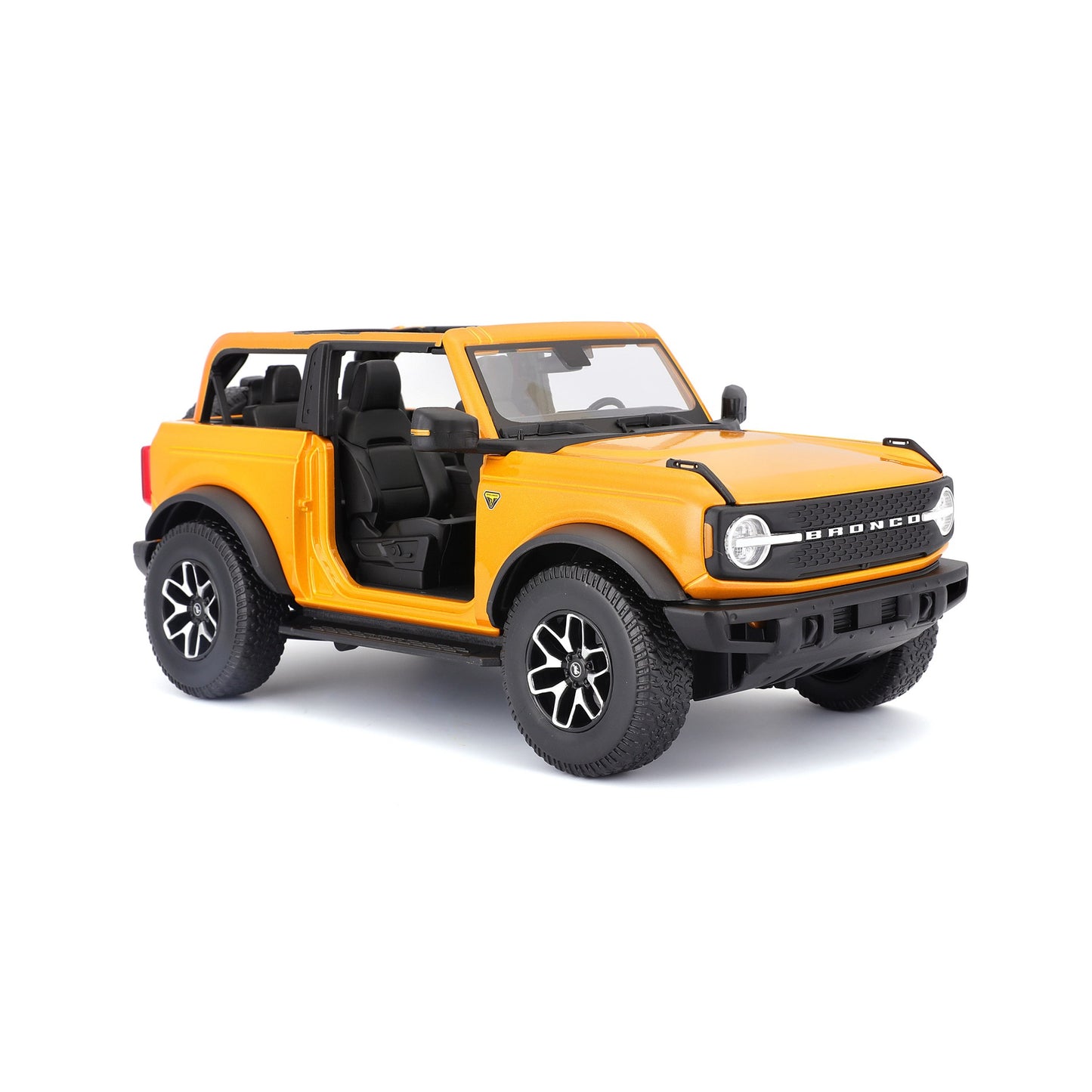 31457 Bburago Maisto - Ford Bronco Badlands 2021 (no door), arancione