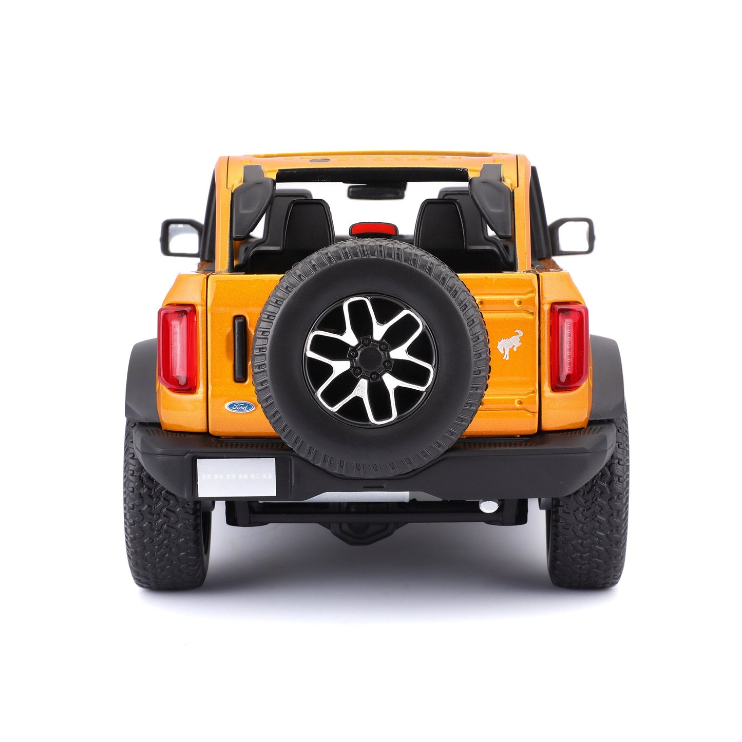31457 Bburago Maisto - Ford Bronco Badlands 2021 (no door), arancione