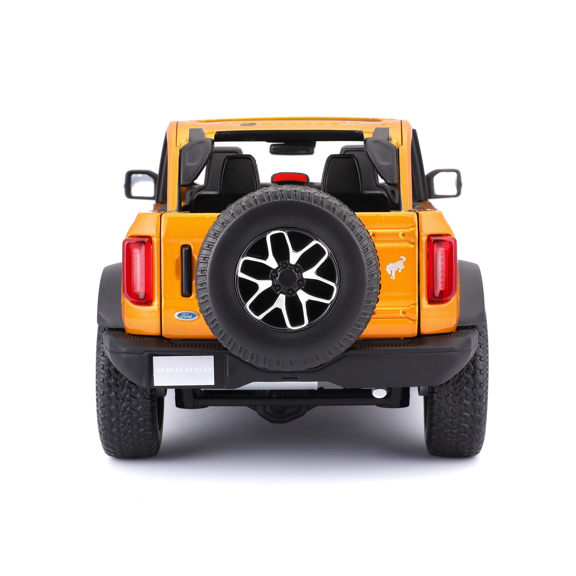 31457 Bburago Maisto - Ford Bronco Badlands 2021 (no door), arancione