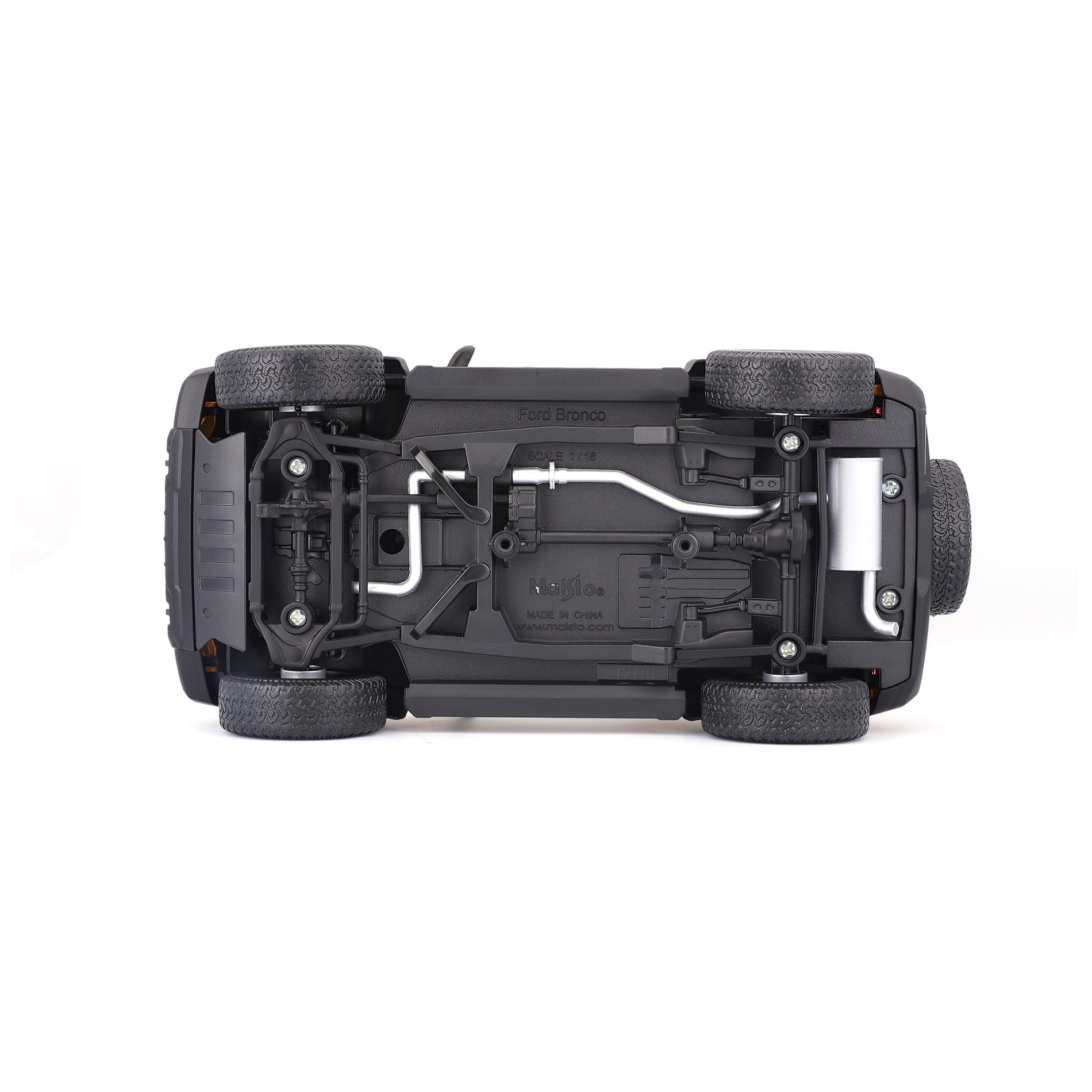 31457 Bburago Maisto - Ford Bronco Badlands 2021 (no door), arancione