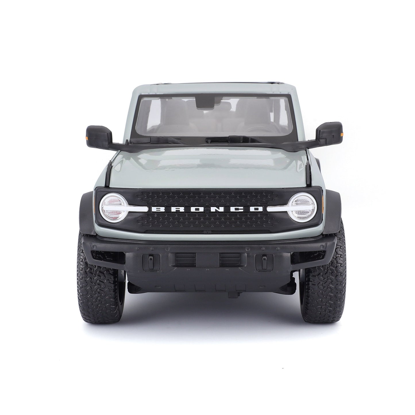 10-31457 Bburago Maisto - Ford Bronco Badlands 2021 (no door), grigia