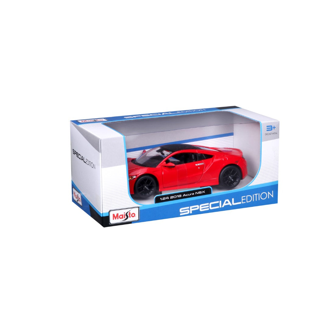 10-31234 Bburago Maisto - Honda Acura NSX, rossa (2018) - Scala 1:24