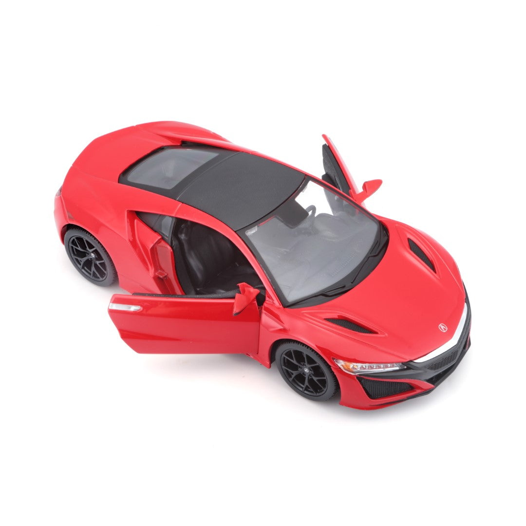 10-31234 Bburago Maisto - Honda Acura NSX, rossa (2018) - Scala 1:24