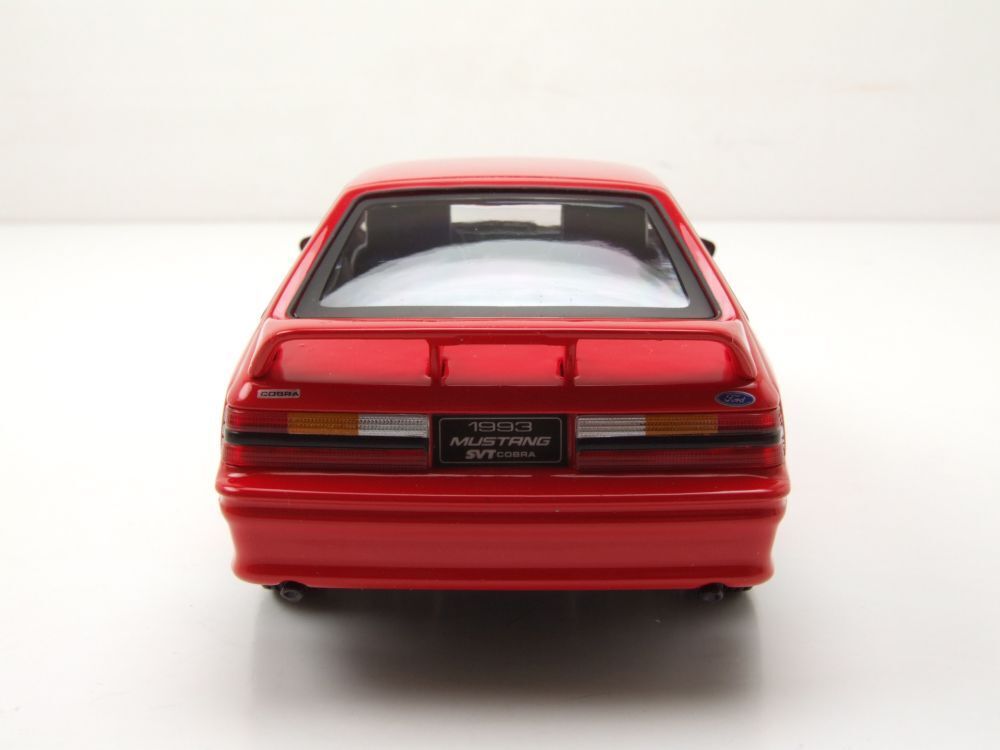 32906 Bburago Maisto - Ford Mustang SVT Cobra (1993), rossa - 1:24