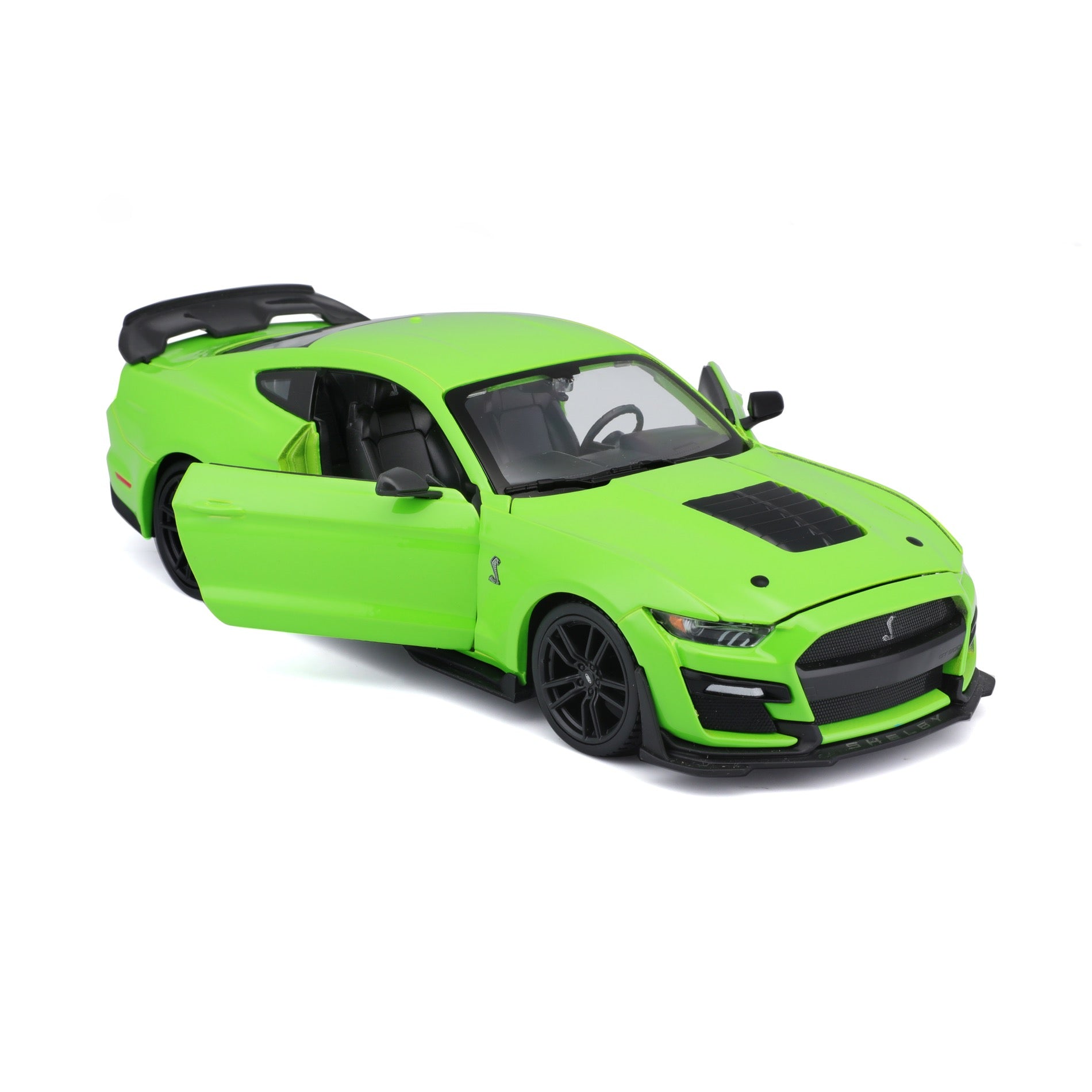 31532 GN Bburago Maisto -Ford Mustang Shelby GT500 (2020), verde -1:24