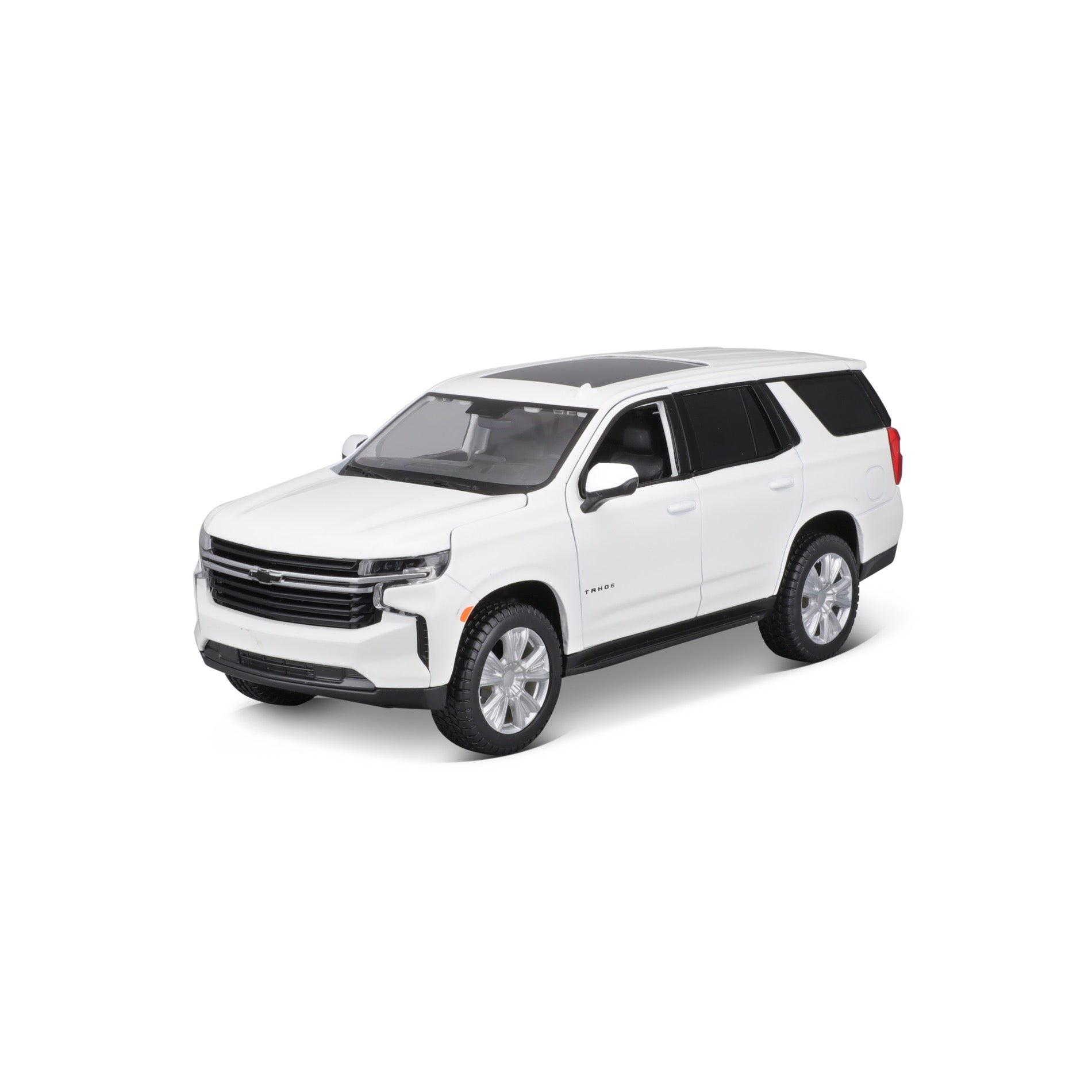 10-31533 Bburago Maisto - Chevrolet Tahoe (2021), bianca - Scala 1:26