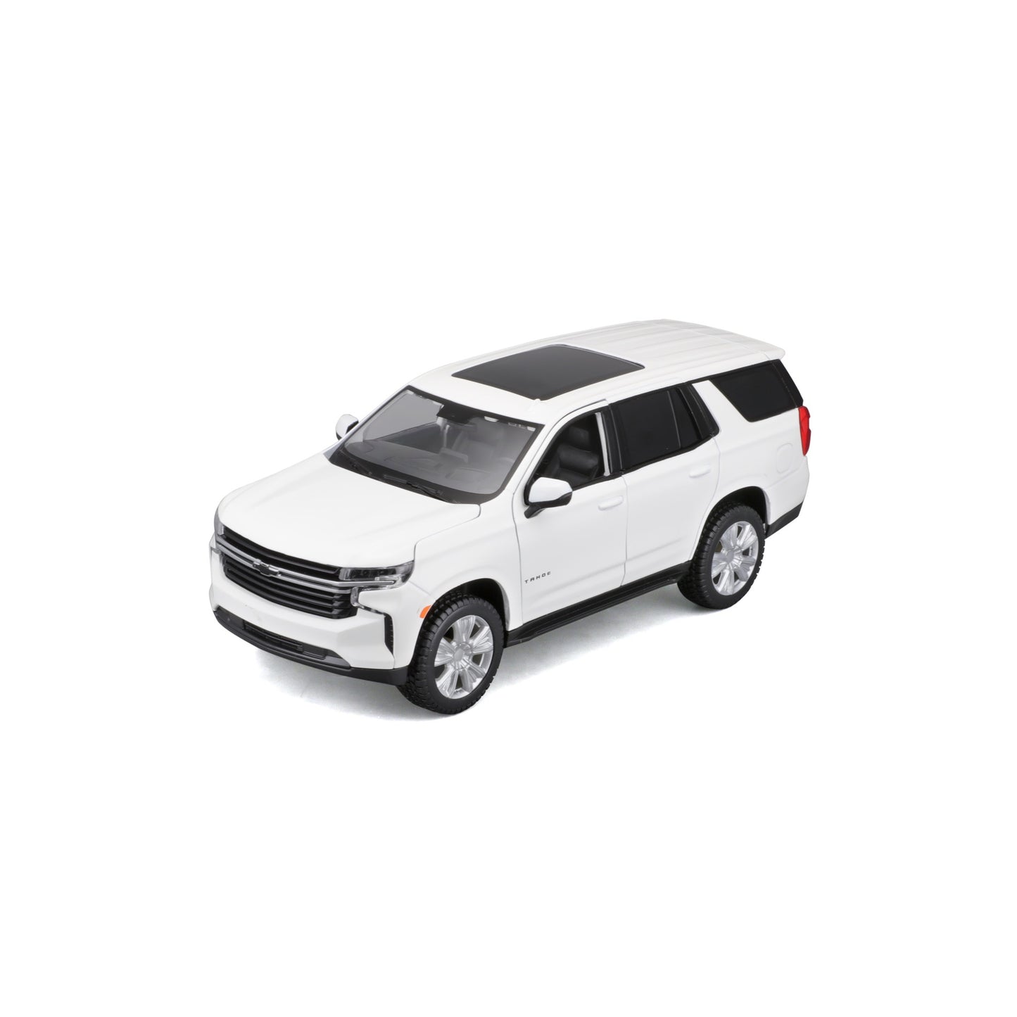 10-31533 Bburago Maisto - Chevrolet Tahoe (2021), bianca - Scala 1:26