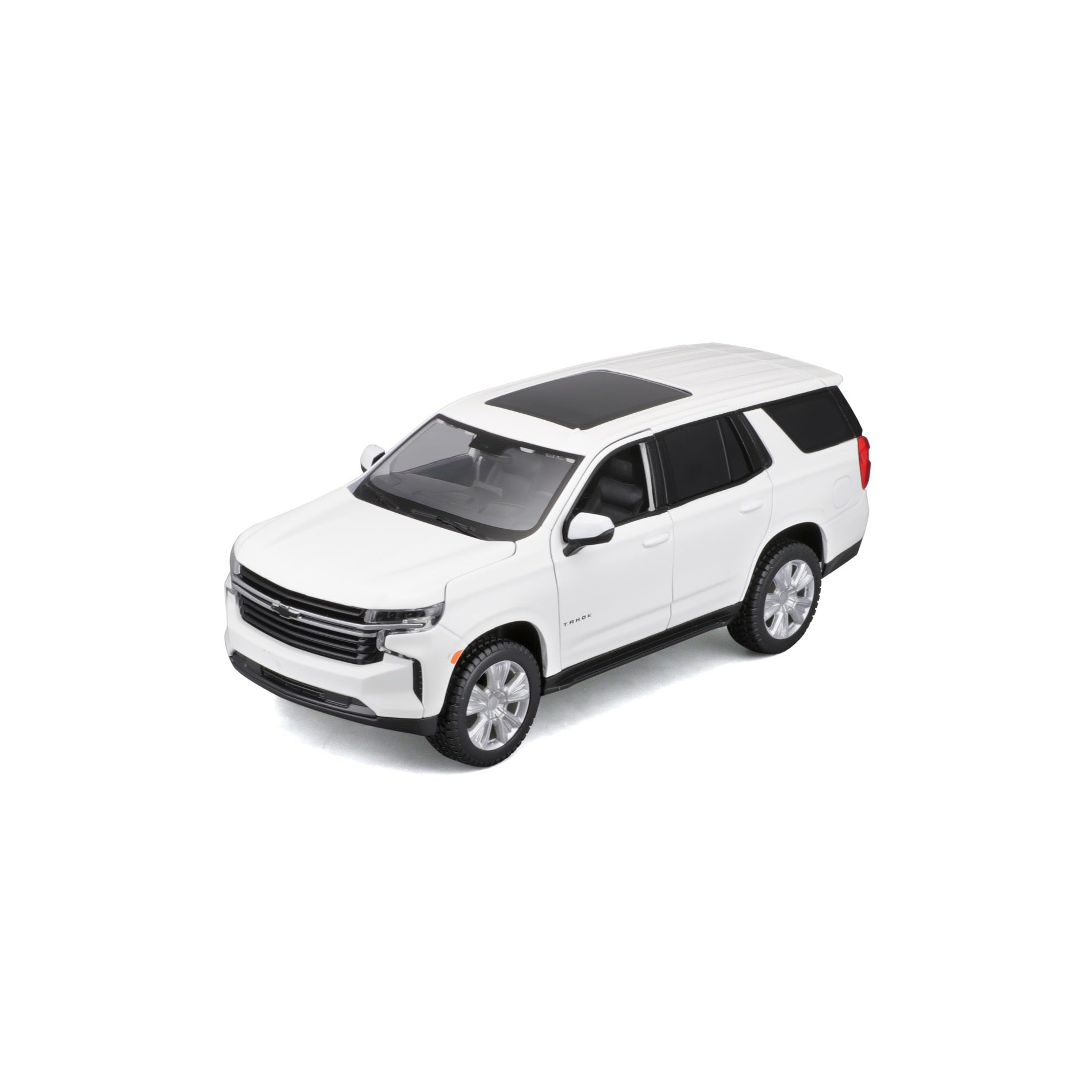 10-31533 Bburago Maisto - Chevrolet Tahoe (2021), bianca - Scala 1:26